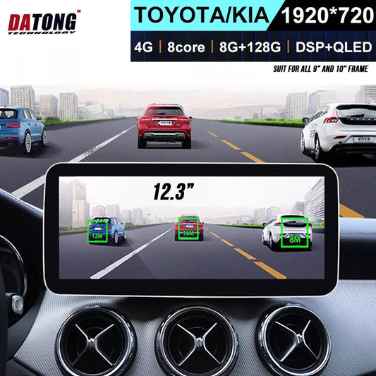 Datong Technology 12.3 Inch Car Multimedia Video Player For Kia K5 Staria Toyota Rav4 Avalon Accord Android 10 Auto Carplay Touch Screen 8 Core
